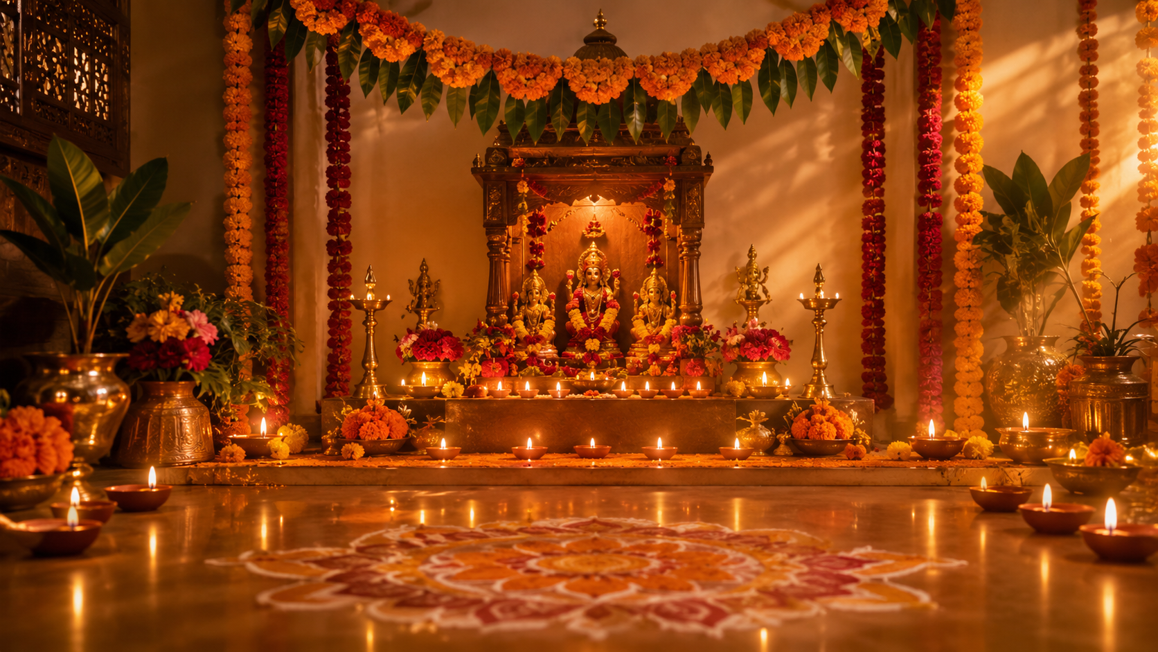 Setting Up for Festival Puja: Diwali, Navratri & Beyond