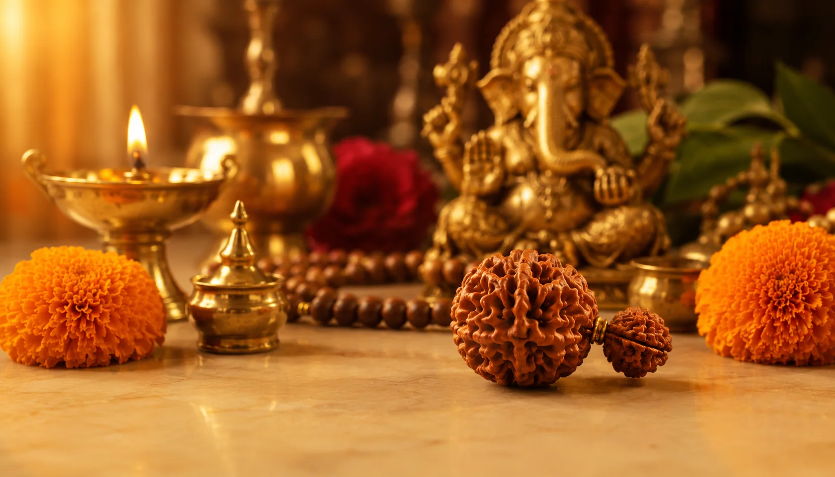 Ganesh Rudraksha: Significance, Benefits for Career & How to Wear