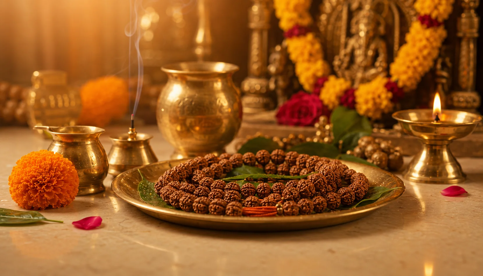 How to Purify and Energize (Sidh) Rudraksha Mala at Home