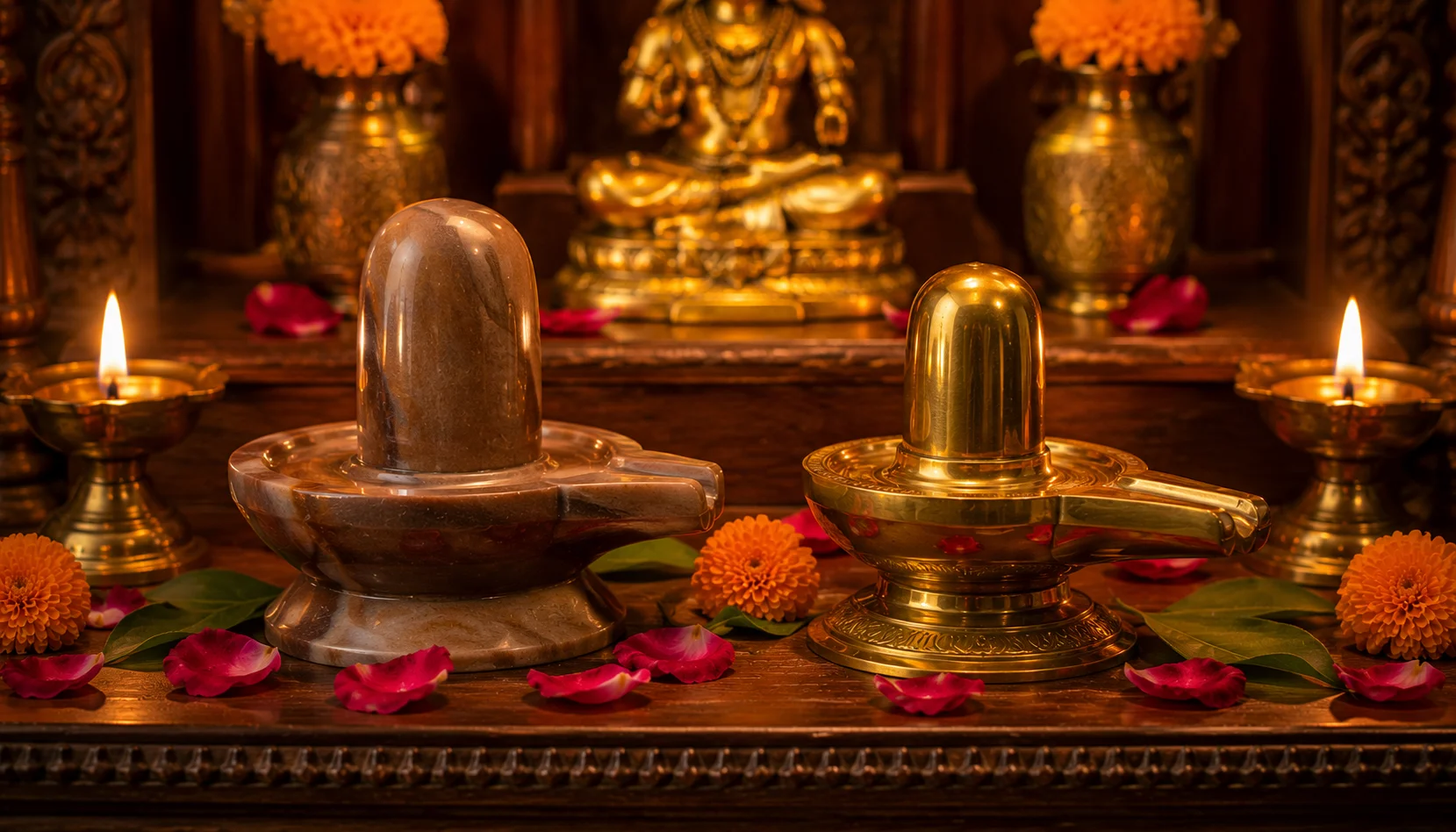 How to Choose a Shivling for Home Puja: Narmadeshwar vs Marble vs Brass