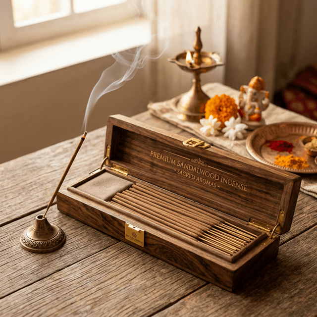 Sandalwood Incense Gift Box