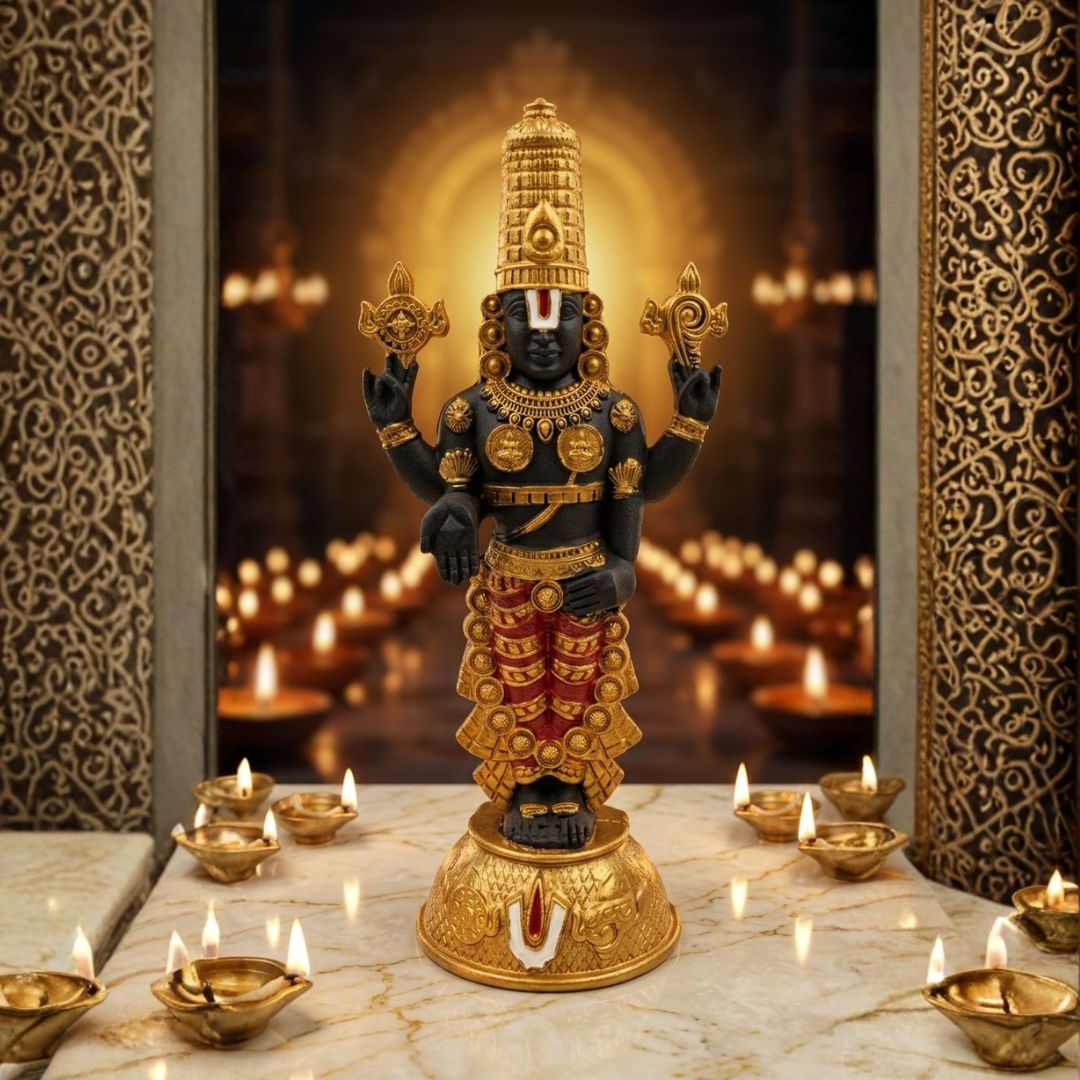 Tirupati Balaji Idol | Venkateswara Idol for Home|Sri Balaji Statue 