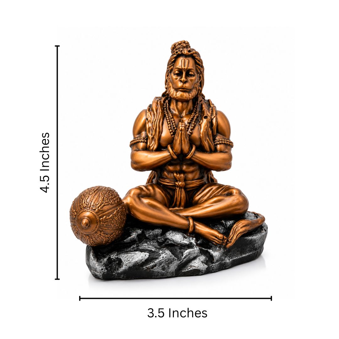 Mahabali Hanuman Meditating Idol | Energised — Statues